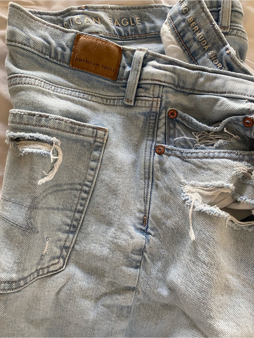 American Eagle Perfect Bermuda Shorts 14 NWOT